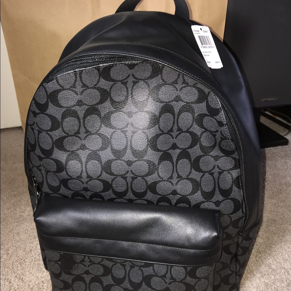 Men's  coach backpack DS / brand new